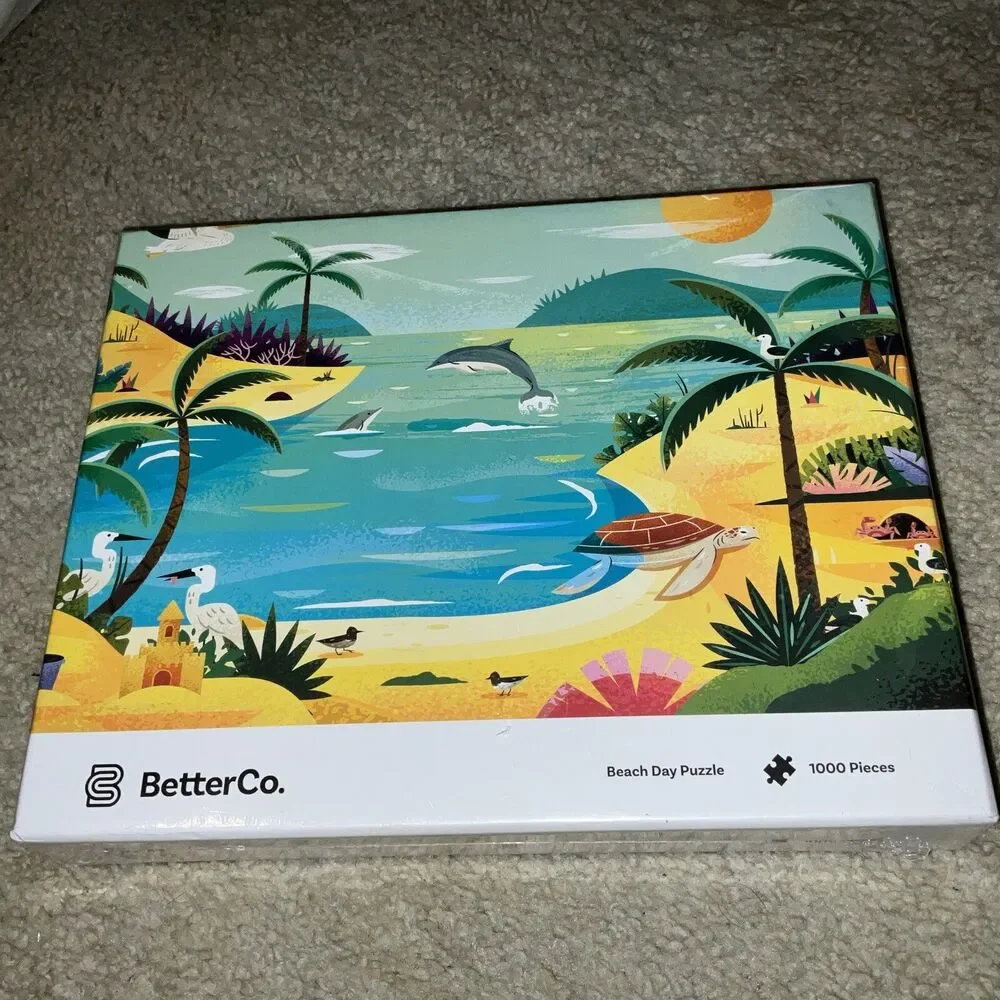 Beach Day Puzzle 1000 Pieces Jigsaw Puzzles 27.5